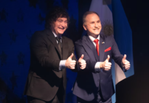 Javier Milei participó de la celebración por el Día de la Independencia en la Embajada de EEUU
