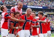 Noruega eliminó a Brasil y avanzó a los cuartos de final