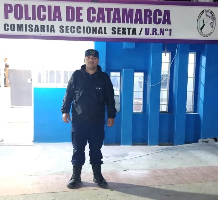 OFICIAL INSPECTOR LE SALVO LA VIDA A UN BEBE