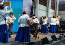 30 usuarios del Centro Terapéutico bailaron en el Poncho