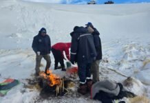 Los cuatro trabajadores mineros fueron encontrados
