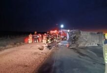 Tragedia en Córdoba: dos muertos y 16 niñas heridas tras un choque frontal en una ruta