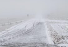Continúa el corte total en la Ruta Provincial 42 por nevadas y hielo en la calzada