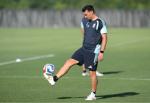 La Selección argentina llegó a Atlanta, la sede del partido con Inglaterra