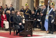 Milei participó del Tedeum por el 9 de Julio en la Catedral Metropolitana