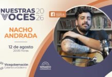 El quinto episodio de “Nuestras Voces” 2026 presenta a Nacho Andrada