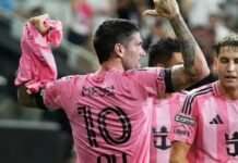 De Paul convirtió y le dedicó su gol a Messi por el fallecimiento de su padre