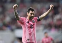 Lionel Messi llegó a los 927 goles y marcó su primer póker en Estados Unidos