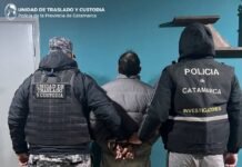 Trasladaron a un hombre al Servicio Penitenciario Provincial por una causa de robo