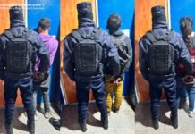 Tres personas fueron aprehendidas y secuestraron un televisor, una bicicleta y otros elemento