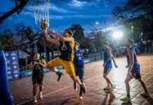 Se viene una nueva fecha del Torneo de Básquet 3×3 en la Plaza La Alameda