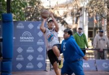 Una nueva tarde a puro básquet y juventud en La Alameda