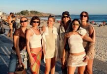 Lali Espósito celebró su despedida de soltera en Brasil junto a sus amigas