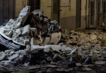 Fuerte terremoto en el sur de Italia dejó 26 heridos y obligó a evacuar a cientos de personas