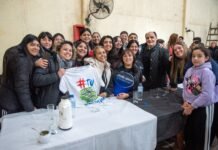 Gustavo Saadi se reunió con vecinos de Villa Cubas