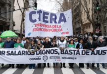 CTERA aseguró que el paro docente tuvo “altísimo acatamiento” y redobló las críticas al Gobierno