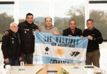 Gustavo Saadi recibió a representantes de excombatientes de Malvinas