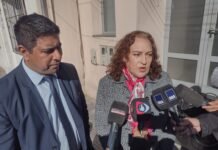 Barrientos, tras la audiencia por el caso Galán: “Son actos dilatorios que atentan contra la legalidad”