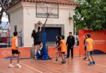 Hoy, el Básquet 3×3 de la Vicegobernación vuelve a la plaza La Alameda