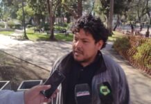 Bruno Corzo fue imputado tras una protesta docente y pidió el archivo de la causa