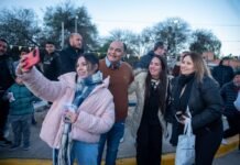 Saadi puso en valor la plazoleta Alto Paraná y una nueva gruta en el barrio Marcos Avellaneda
