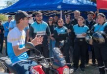 La Capital fue sede de la capacitación y certificación provincial para instructores de motocicletas