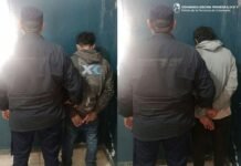 Aprehendieron a dos hombres tras ser sorprendidos en un centro de distribución
