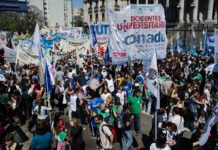 Fracasó la paritaria universitaria y los gremios convocaron a una nueva marcha federal
