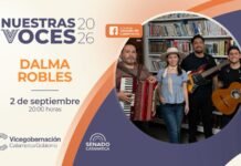 El sexto episodio de “Nuestras Voces” 2026 presenta a Dalma Robles