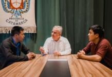 Raúl se reunió con caciques de El Tolar y Chistín para analizar y proyectar obras viales