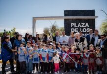 Saujil ya tiene su Plaza de los Niños y nuevas calles pavimentadas