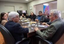Dusso y senadores provinciales respaldaron a la UNCA ante la crisis presupuestaria