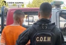 Aprehendieron a un joven de 25 años sospechado de intentar cometer un ilícito en un supermercado