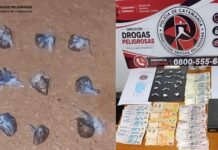 Operativos antidrogas en Capital, Valle Viejo y Santa Rosa: una mujer detenida y secuestro de drogas y dinero