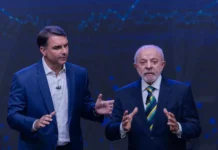 Lula y Flávio Bolsonaro protagonizaron un tenso debate a días del balotaje en Brasil