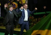 Milei pronosticó un triunfo de Bolsonaro y defendió su modelo económico