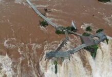 Temporal en Misiones: hay 154 evacuados y cerraron un circuito de las Cataratas
