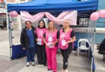 Mes Rosa: Sanidad Municipal realiza controles gratuitos para prevenir el cáncer de mama